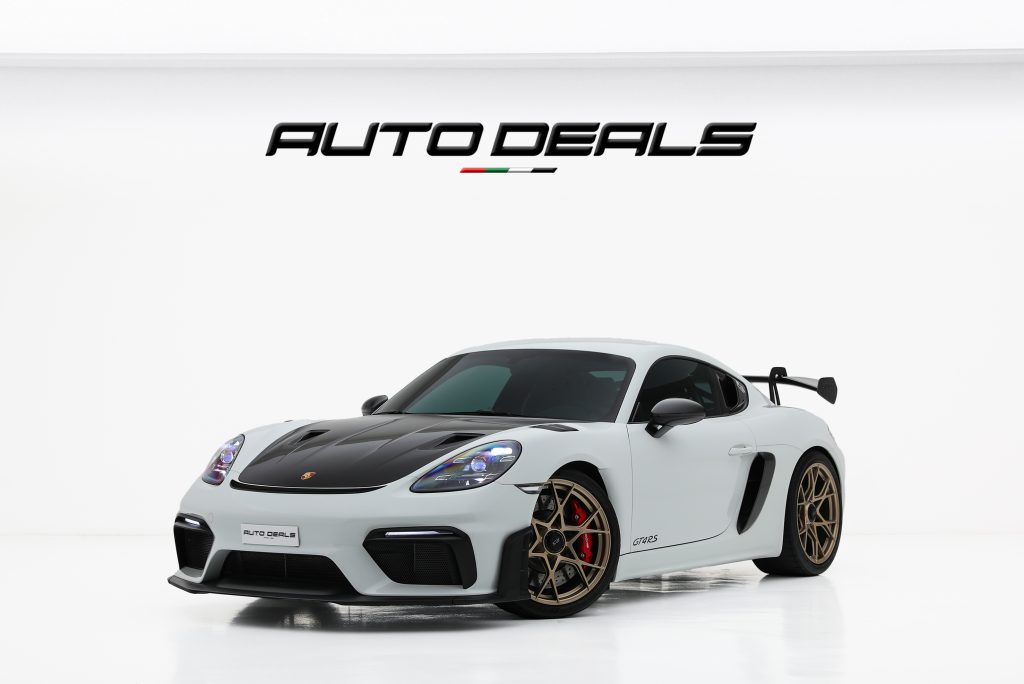 used Porsche 718 Cayman GT4 RS Weissach for sale in dubai