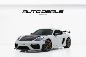 used Porsche 718 Cayman GT4 RS Weissach for sale in dubai