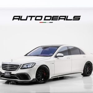 2018 Mercedes Benz S 63 AMG 4Matic LWB | Full Option | High-Performance Luxury | 4.0L V8 Biturbo