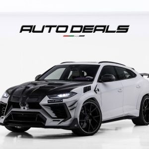 2019 Lamborghini Urus Mansory Kit | GCC | Fully Loaded | White & Black Carbon Fiber | Excellent Condition