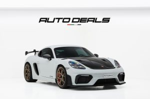 used Porsche 718 Cayman GT4 RS Weissach for sale in dubai