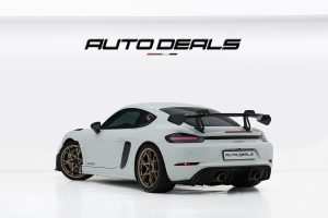 used Porsche 718 Cayman GT4 RS Weissach for sale in dubai