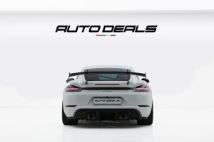 used Porsche 718 Cayman GT4 RS Weissach for sale in dubai