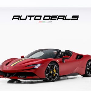2023 Ferrari SF 90 Spider | GCC | Warranty | Service Contract | Extremely Low Mileage | 4.0L V8