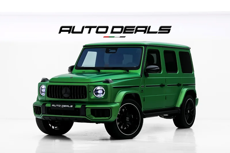 2025 Mercedes-Benz G 63 AMG Dubai Luxury Performance SUV