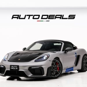 2025 Porsche 718 Spyder Weissach RS