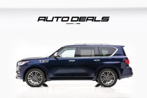 2021 Infiniti QX 80 4WD | GCC Specs | Fully Loaded | Perfect Condition | 7 Seater | 5.6L V8