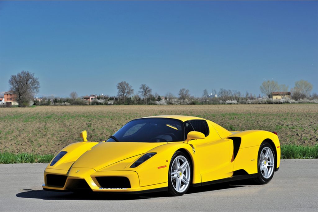 ferrari enzo yellow