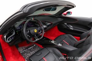 Ferrari SF90 Spider interior for sale in dubai