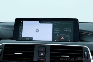 Interior of 2019 BMW 430 XI Cabriolet