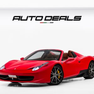 Pre - Owned 2012 Ferrari 458 Spider For Sale in Dubai | UAE