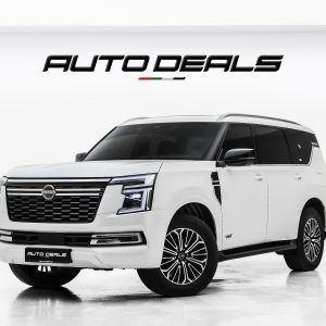 2026 Nissan Patrol V6 Turbo | GCC Specs | Under Warranty | Very Low Mileage | 8 Seater | 3.5L V6