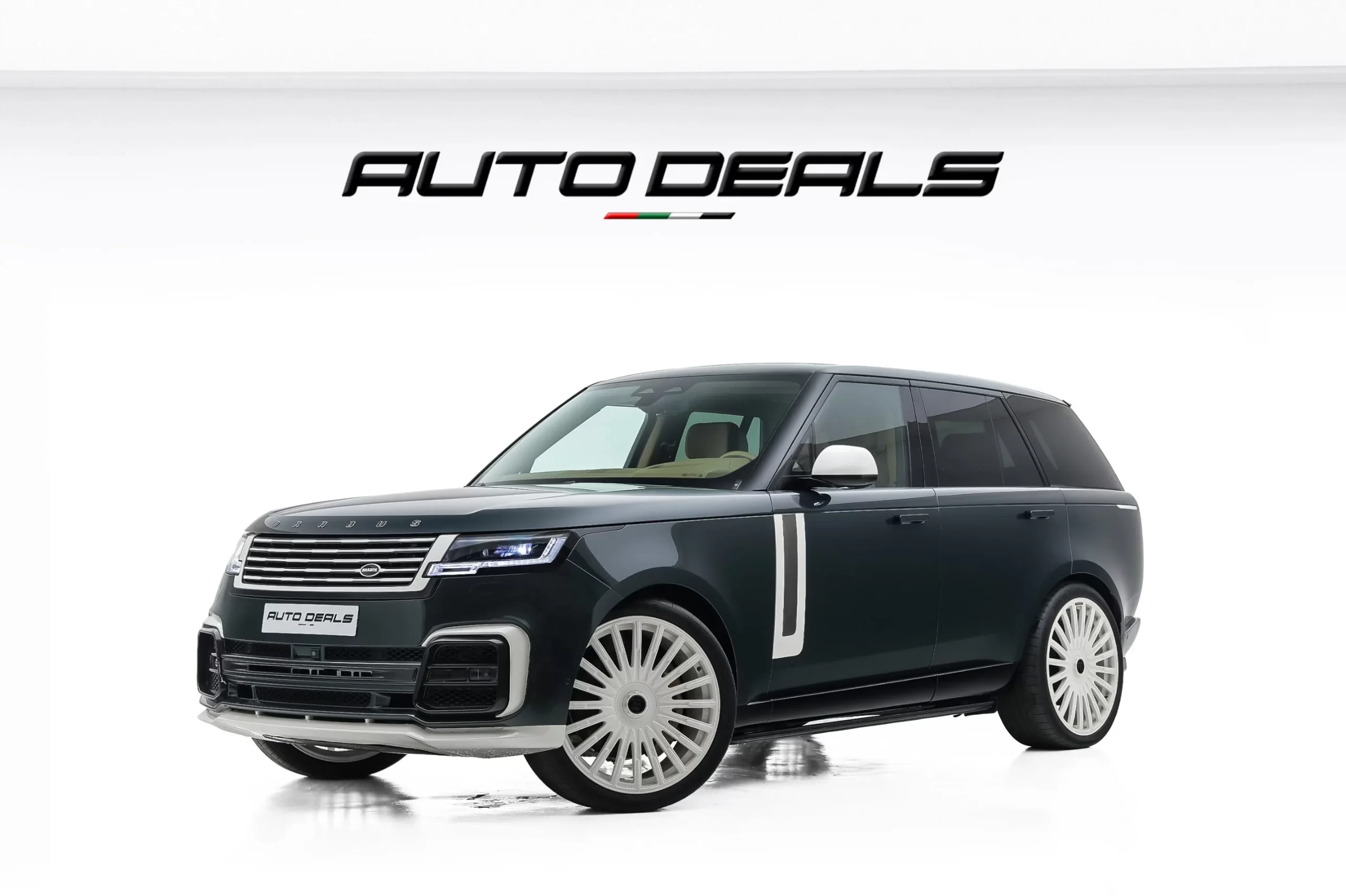 2024 Brabus Range Rover SV Belgravia Green front view Dubai